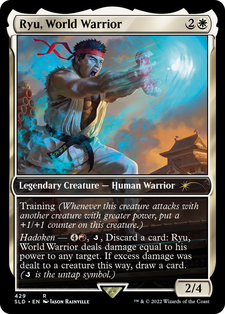 マジック：ザ・ギャザリング 2022 Magic: The Gathering Ken, Burning 2022 MTG SECRET LAIR DROP FOIL #430 KEN, BURNING BRAWLER PSA